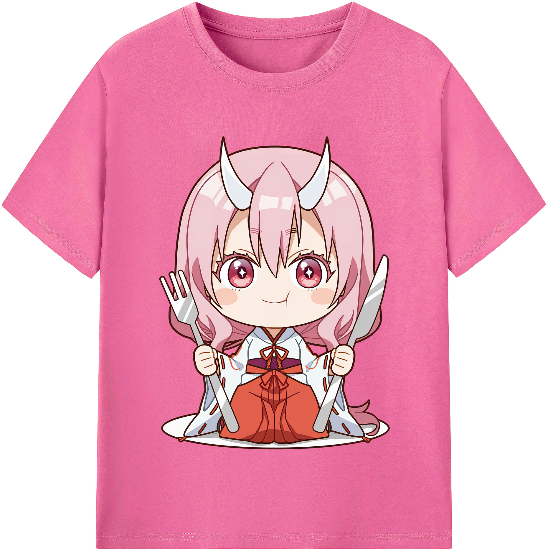 （画像用） 転スラ Regarding Reincarnated to Slime レディースカジュアルプリントTシャツ（綿100％）